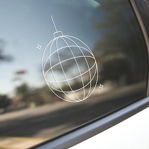 Disco Ball Vinyl Decal | Window Decal | Laptop Decal Sticker