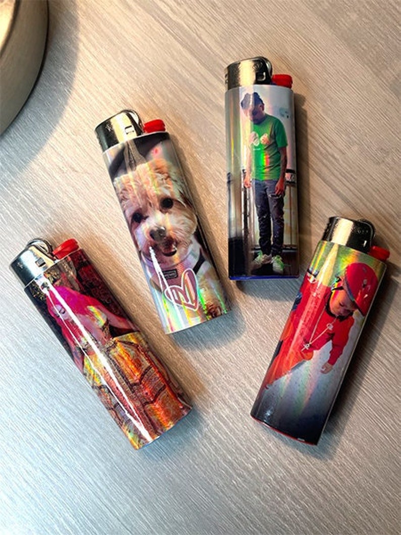Personalized Custom Designed Lighters Perfect for Gifts Etsy
