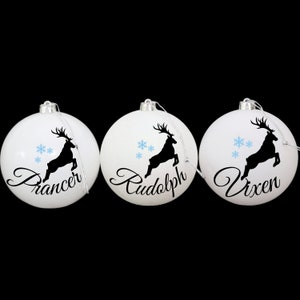 Pacchetto SVG di Natale: Rudolf, Cometa, Renna - 9 File di taglio per Cricut e Silhouette, Renna di Natale Svg, File di taglio di Natale