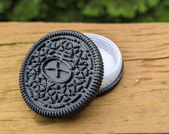 Cookie Geocache Container Ready to Hide Waterproof Log