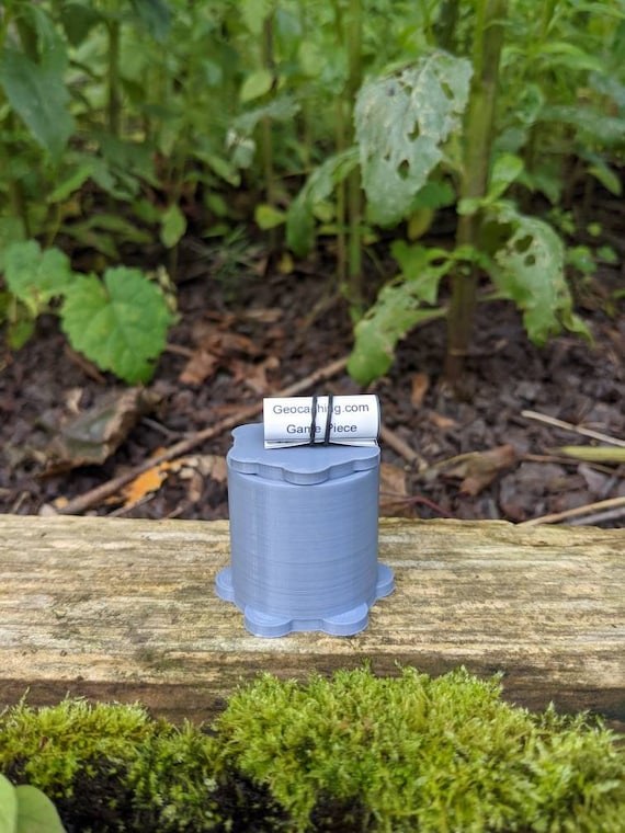 Maze Cylinder Geocache Container Ready to Hide Waterproof Log 