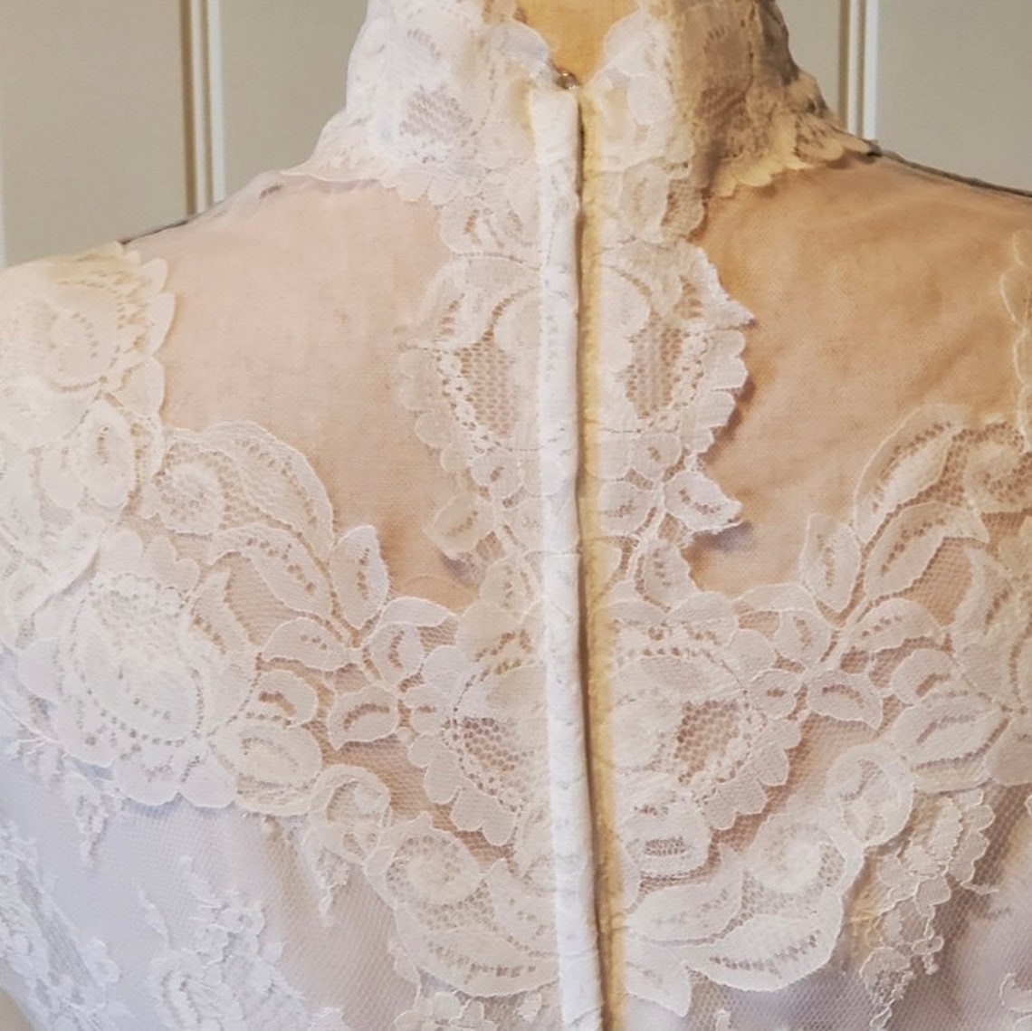 Vintage Prairie Wedding Dress | Etsy