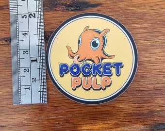 Pocket Pulp Inky the Flapjack Octopus Sticker