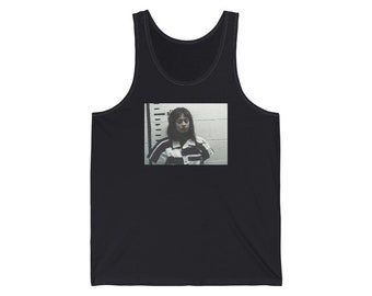 Fiona Apple Mugshot Unisex Jersey Tank