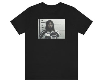 Fiona Apple Mugshot Black Tee