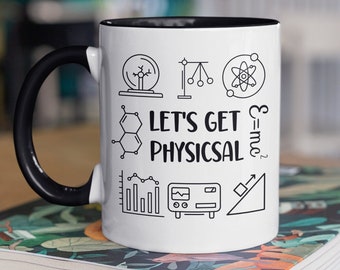 Albert Einstein formula E=MC2 scientist funny gift Science Physics coffee mug 