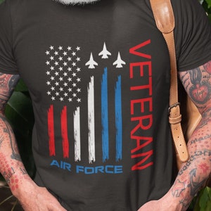Airforce Gifts, Air Force Veteran Shirt, United States Air Force, US Airforce, Veteran Gifts, USAF Shirt, Airforce Grandpa, Retirement Gift