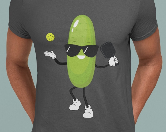 Pickleball Shirt, Pickle Playing Pickleball T Shirt, Funny Pickleball Gifts, Pickle Ball Tee Shirt, Pickleball Player Gift, Pickleball Lover