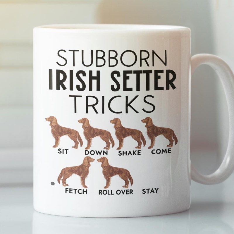 Humorous Irish Signs Funny Irish Setter Cup - Etsy
