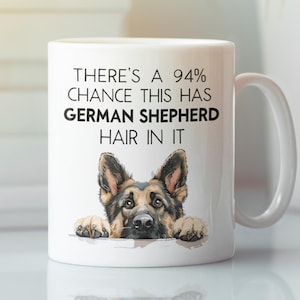 Edelstahl-Bierkrug Mit Deutscher Schäferhund Motiv – 680 Ml, Doppelwandig, Schwarz, Als Geschenk