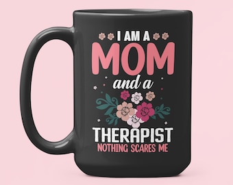 Caneca de terapeuta, presentes para mães terapeutas, caneca de terapeuta para mães, presente de dia das mães terapeuta, xícara de café terapeuta, xícara engraçada de terapeuta, presente para mãe