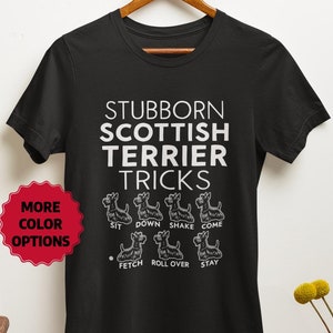 Scottish Terrier Shirt, Funny Scottie Dog Lover Gifts, Anatomy of a Scottish Terrier Tshirt, Scottish Terrier Unisex Tee, Scotty Enthusiast