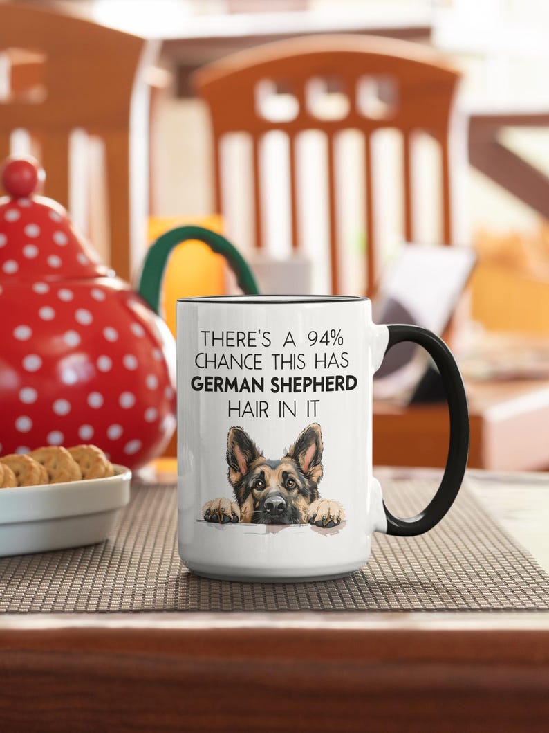 LaughablePrintables German Shepherd Mug