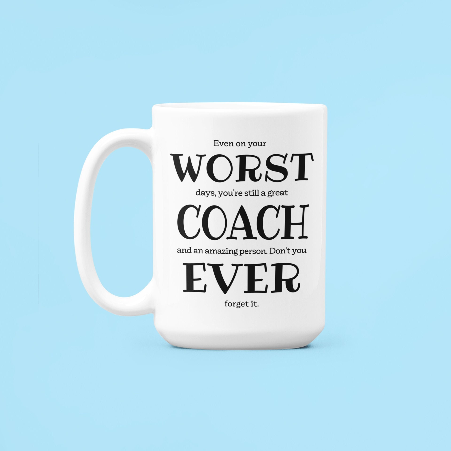 pas parfait meilleur coach,idée cadeau coach' Mug