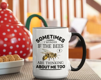 Tazza di apicoltore Tazza di caffè dell'ape Tazza di caffè dell'ape Idea regalo di apicoltura Tazza da tè divertente Colonia di api da miele Non c'è tempo per il caffè Scherzo Umorismo