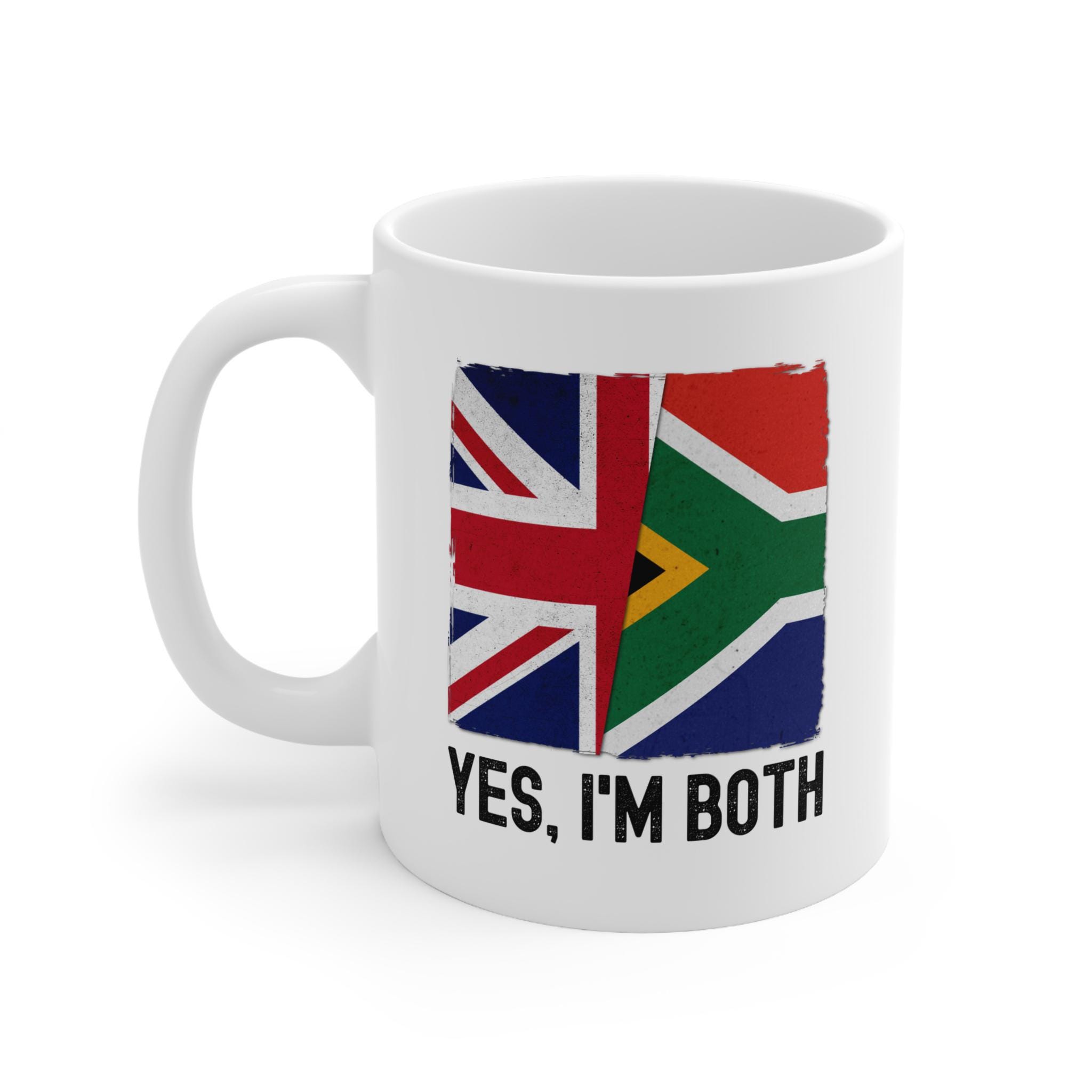 Taza De Cerámica Con La Bandera De San Jorge, Fabricada En Reino Unido Por TAMS