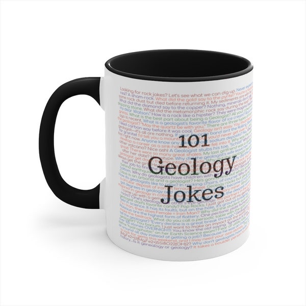 Geology Mug, Geologist Gifts, Geology Teacher Gift, Geology Lover Gift, 101 Geology Jokes, Geology Puns, Geology major, Geology graduation