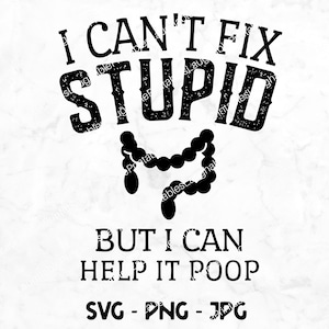 Gastro-enteroloog SVG, diëtist voedingsdeskundige digitaal bestand, grappige gastro-enterologie png jpg, kak colon arts Cricut snijden bestand downloaden