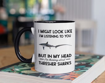 Wombat Mug, Funny Wombat Gift, I Might Look Like I'm Listening to You but in My Head I'm Thinking About Wombats, Wombat Lover Cup - Australia