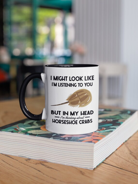 Tazza Divertente 425 Ml 'I Might Look Like I'm Listening To You Hedgehogs', Ceramica Bianca, Lavabile In Lavastoviglie E Microonde, Gift Base