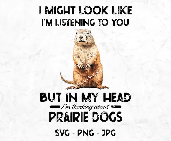 Prairie Dog SVG, Prairie Dog Clipart, Prairie Dog Lover Enthusiast PNG, Jpg Instant Art Download, Silhouette Cutting File