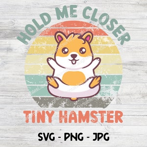 Hamster SVG, niedliche Hamster Digitaldruckdatei, Loch mich näher winzige Hamster, Cricut Schneidedatei, niedliche Hamster Clipart, Vinyl geschnittene Datei