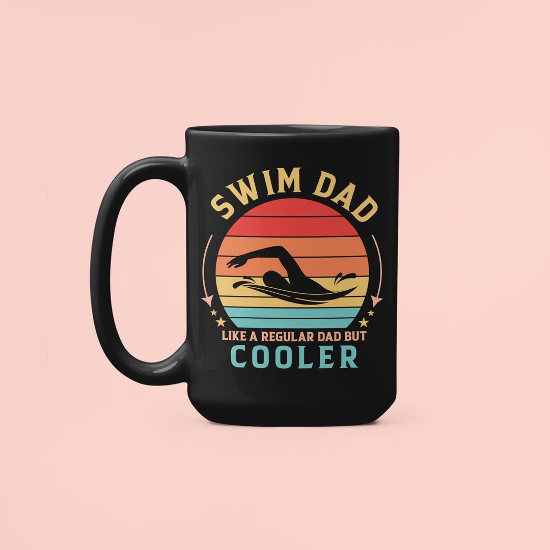 Dear Dad From Swimming Champion - Personalized Tumbler - Gift For Dad, Gift For Father's Day
