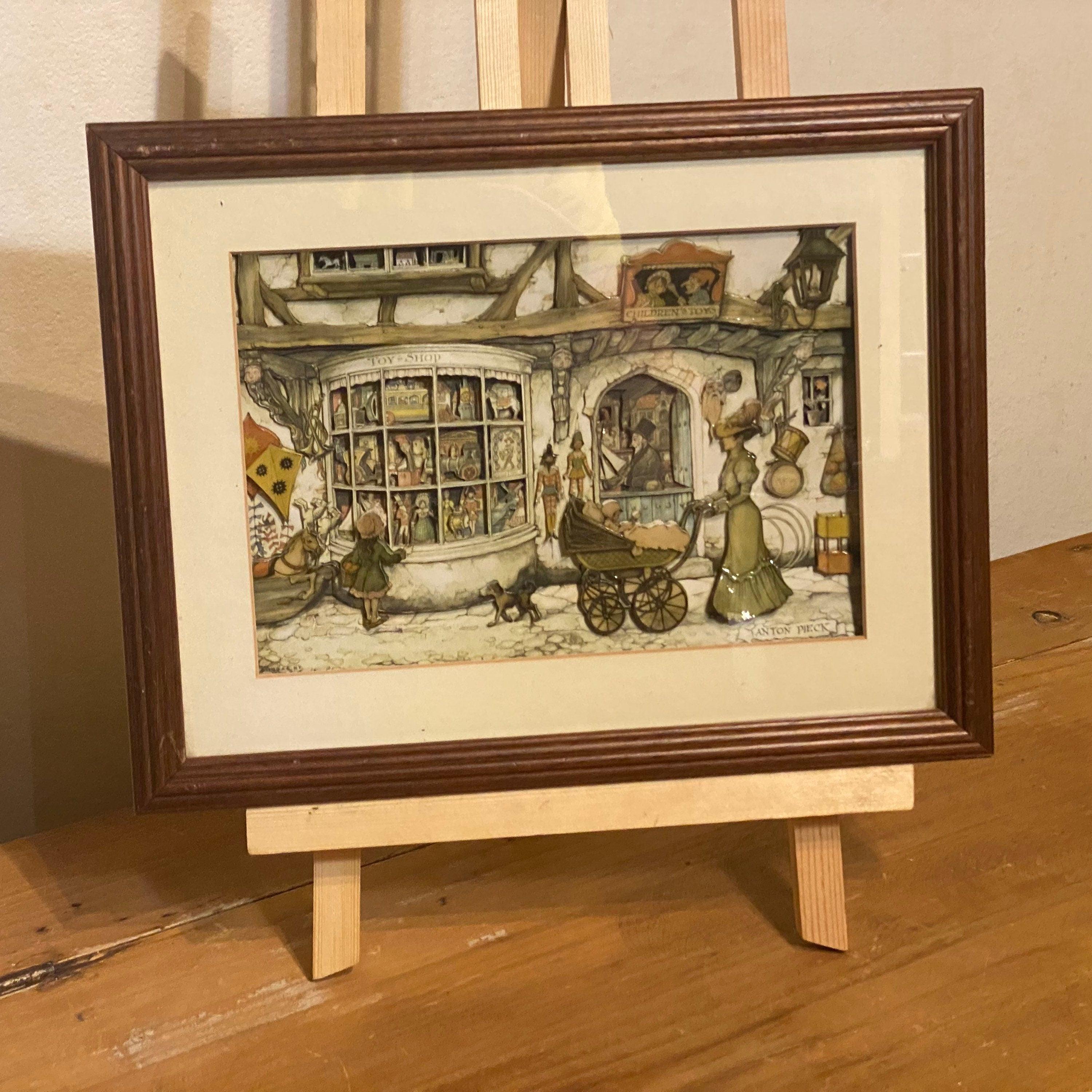 立体絵画　ANTON PIECK 立体絵画 ANTON PIECK
