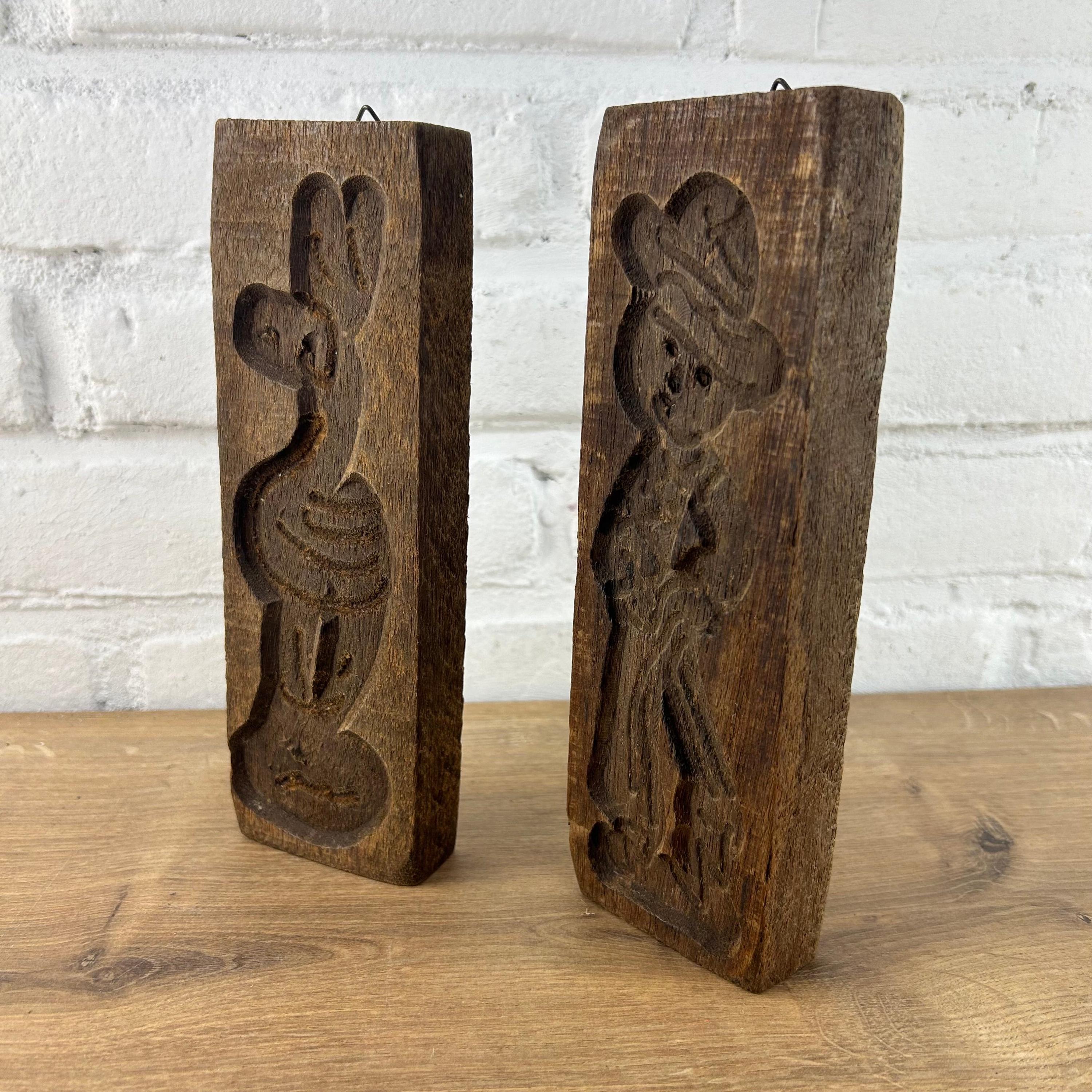 Antique Set of Two 18th Century Wooden Cookie Baking Mold - Etsy
