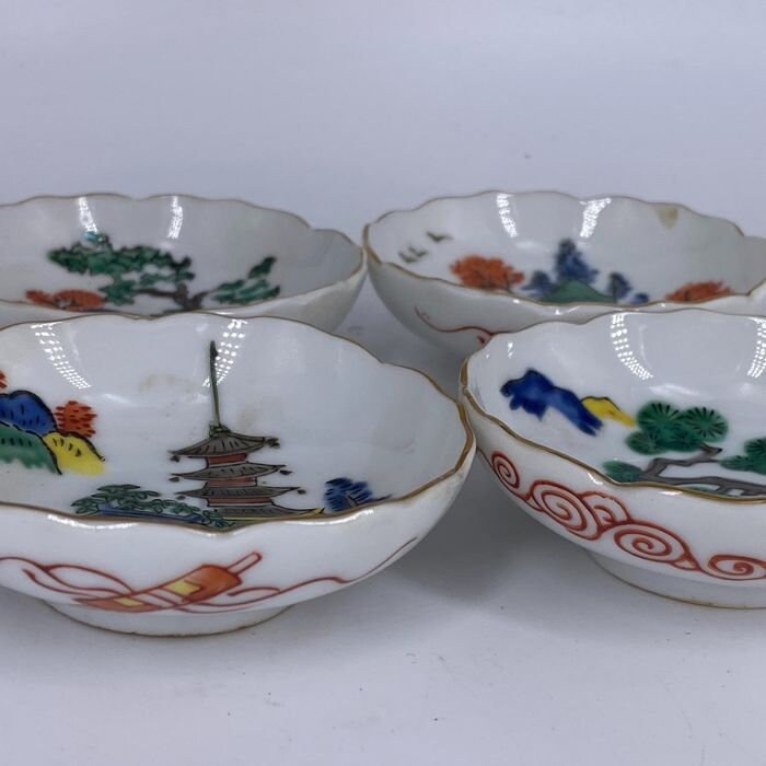 5 Chinese Ceramic Bowls Etsy