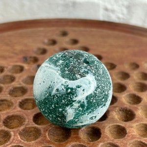 Grande sphère en marbre Sea Glass 41 mm image 1