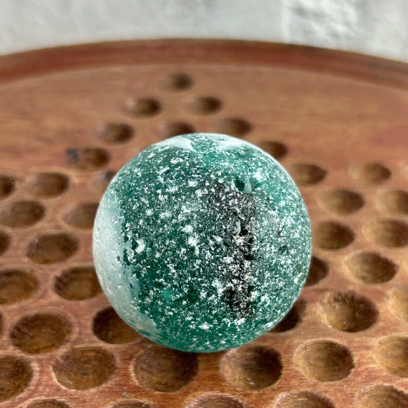 Grande sphère en marbre Sea Glass 41 mm image 8