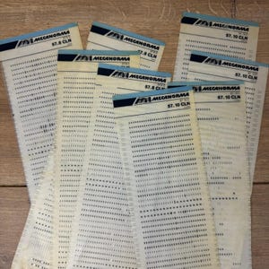 Jeu de feuilles transfert Mecanorma 57,8 CLN , 57,10 CLN
