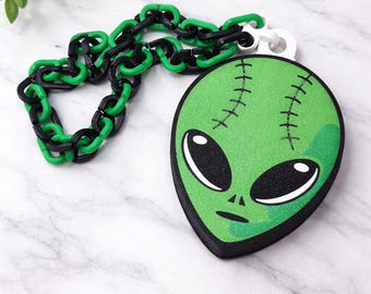 Custom 3D Printed Logo Hype Chain – Personalized Team or Business Medallion Necklace