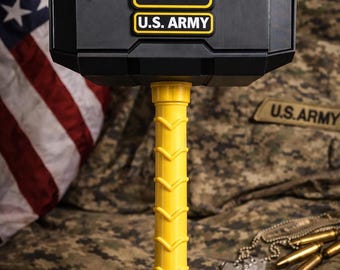 3D Printed Thor Hammer – Military Themed (All U.S. Branches Available)