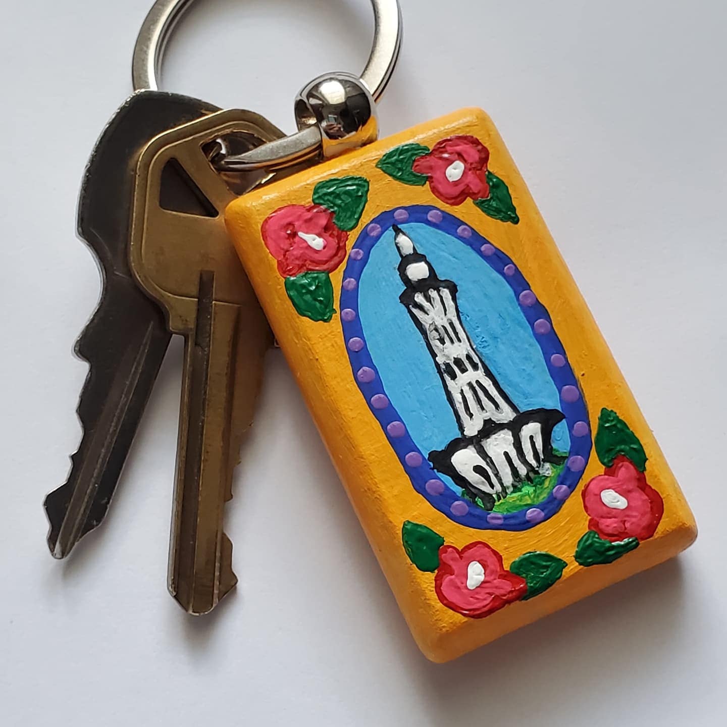Pakistani Truck Art Keychain Hand Painted Independence Day/azadi