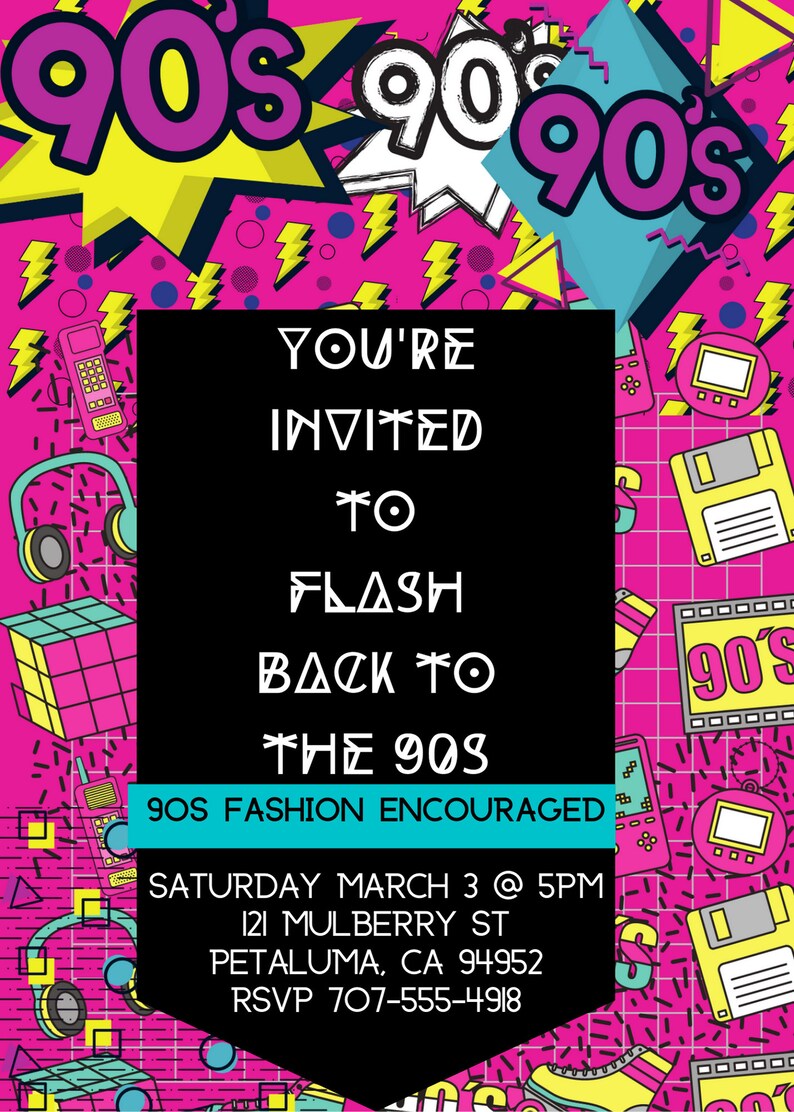 customized-80s-90s-party-invitation-retro-party-flashback-etsy