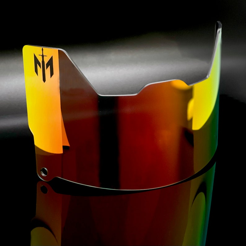 M1 Football Helmet Visor Revo Red universal Fit Antifog & Etsy