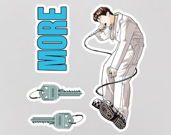 BTS J-Hope "MORE" bubble-free sticker