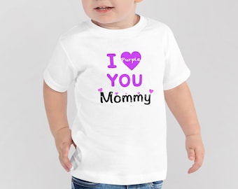 BTS "I Purple You Mommy" Toddler T-shirt for the ARMY Babies