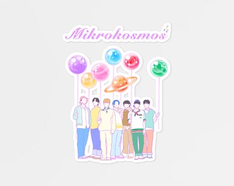 BTS Stickers | Mikrokosmos English Ver