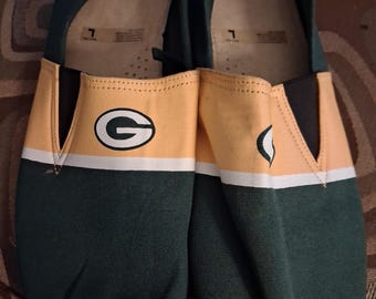 Grote groene baai slip-on