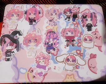 Vtuber Ironmouse stickers