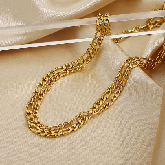 Sandi Double Chain Necklace – Garish Gal