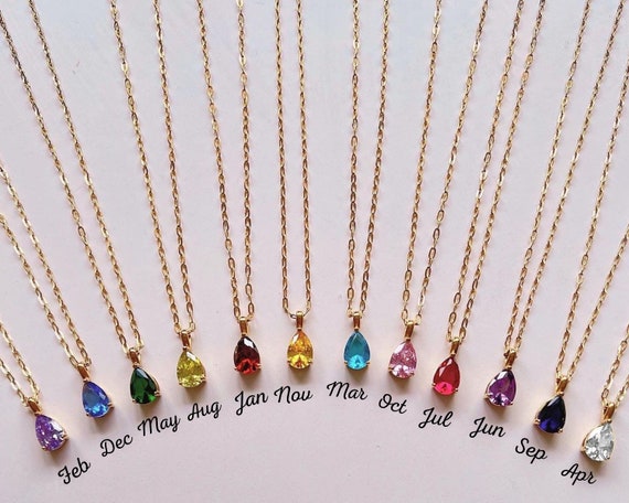  2023 New Gold Plated Zircon Necklaces Long Drop