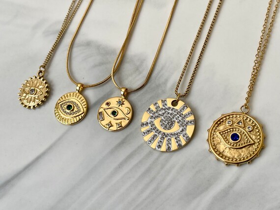 Buy Illuminati Necklace, Protection Pendant, Eye of Providence, Amulet, Third  Eye, Spiritual Gift, Ancient Symbol, Sacred Geometry, Evil Eye Online in  India - Etsy