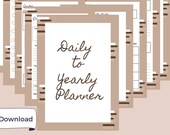 2023 Printable Weekly Planner: Goal Setting A5 Inserts (Digital Download)