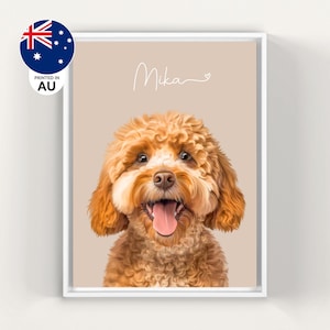 Pet Portrait, Custom Pet Portrait, Pet Portrait Custom, Dog Portrait, Cat Portrait, Pet Portrait From Photo, Custom Dog Portrait, Modern, P1