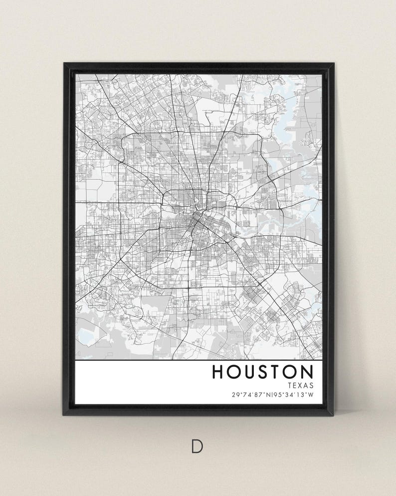 Set of 3 Custom Map Prints, Any Location, Map Print, Custom City Map, Map Poster, Personalized City, Custom Map Gift, Art image 5