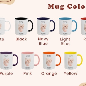 Custom Mug, Mug From Photo, Baby Face Mug, Mug With Kids Photo, Gift for Family, Mother’s Day, Father’s Day, Coffee Gift New Parents image 5